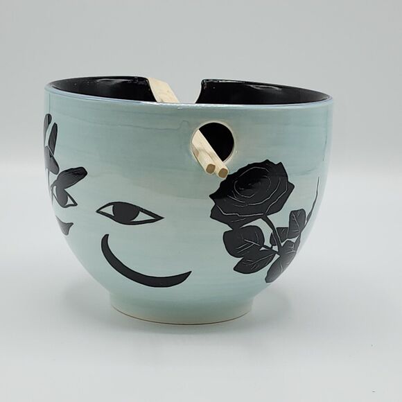 UO Home Set of 2 Ramen Noodle Bowls with Chopstick Holders Sticks Not Included - Picture 14 of 16